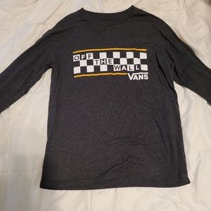 Boys Van's long-sleeved t-shirt